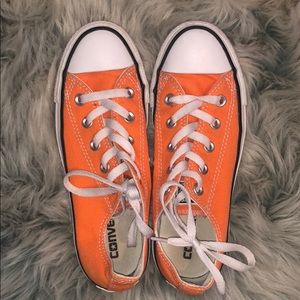Orange converse